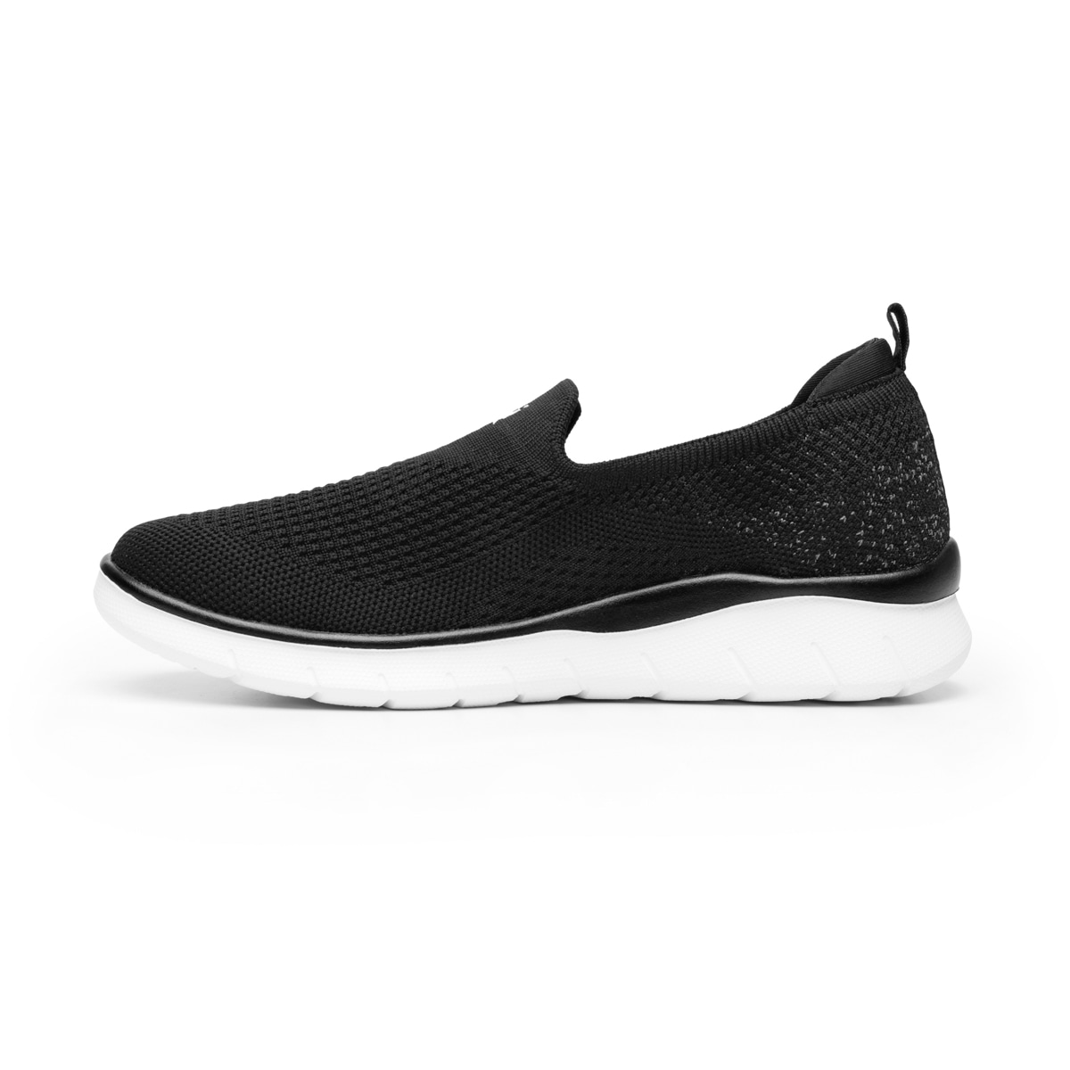 Sneaker Running Slip On Flexi para Mujer con Ligereza y Suavidad Estilo 125607 Negro