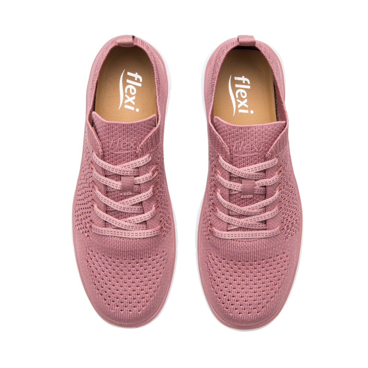Sneaker Running Slip On Flexi para Mujer Estilo 125613 Rosa