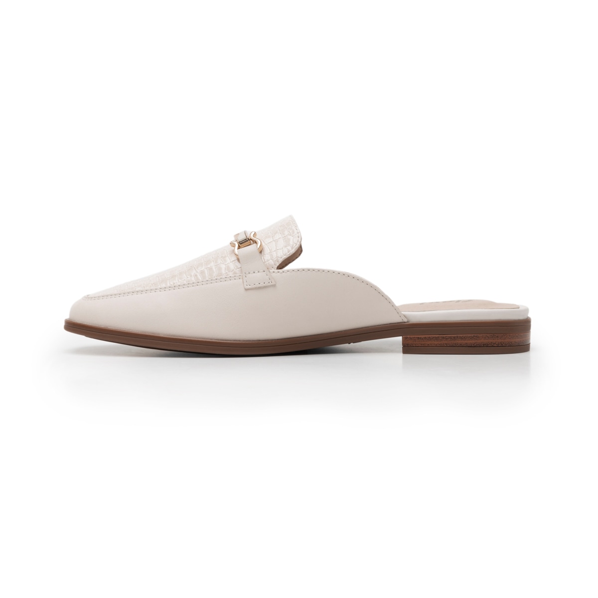 Mule Casual Flexi para Mujer con Herraje Frontal Estilo 126603 Algodón