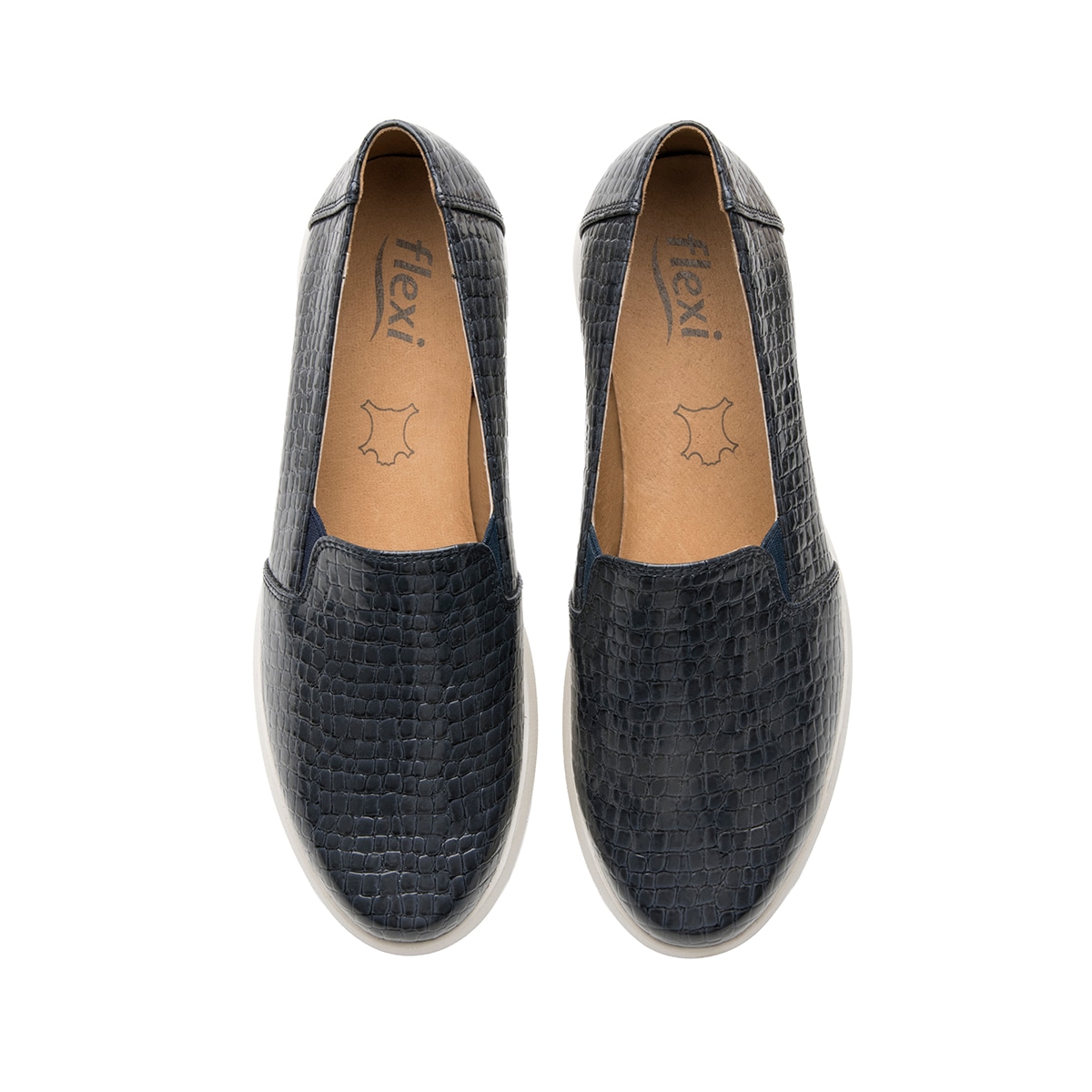 Mocasín Casual Flexi para Mujer Estilo 126716 Marino