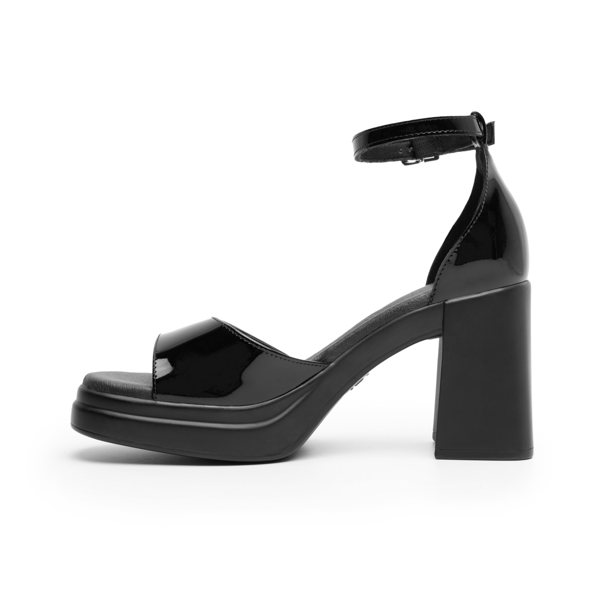 Sandalia De Tacón Flexi para Mujer con Suela Flexible Estilo 127602 Negro