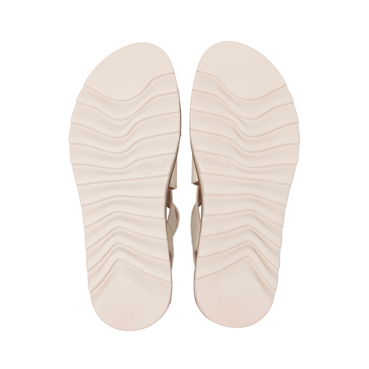 Sandalia Plataforma Flexi para Mujer con Suela Flexible Estilo 127702 Algodón