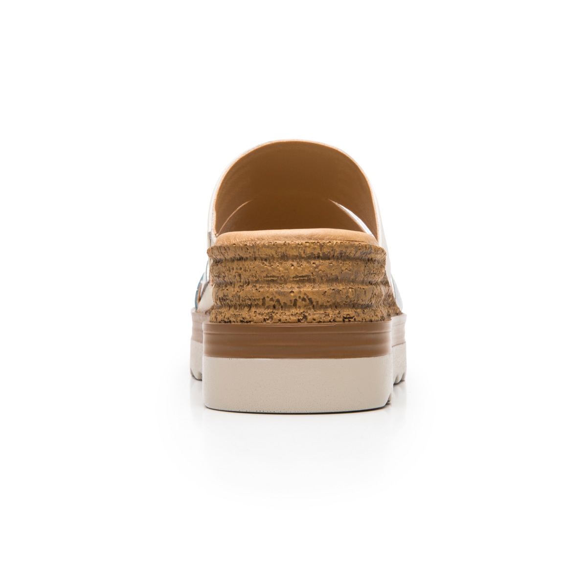 Sandalia De Plataforma Flexi para Mujer Estilo 127705 Azul Multicolor