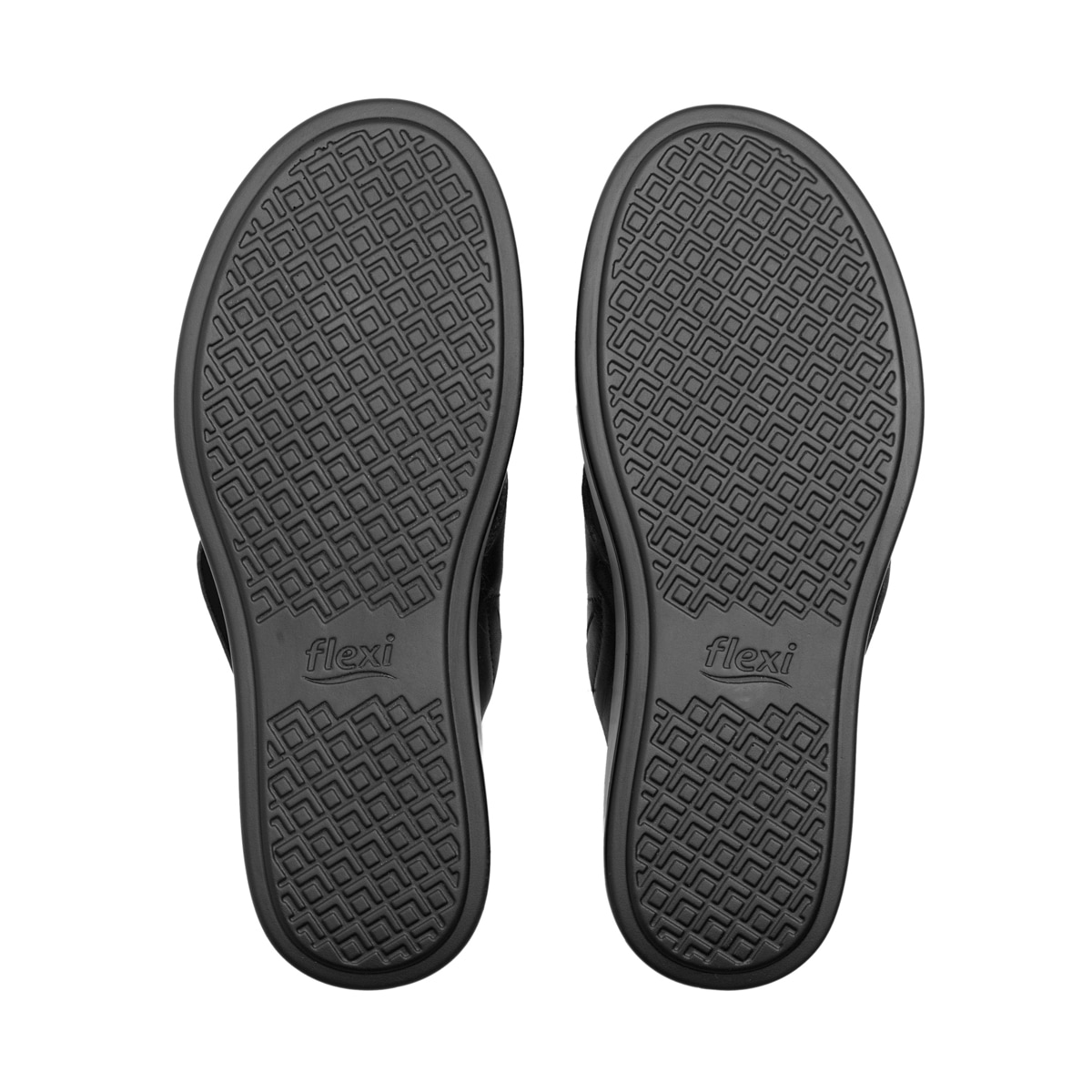 Sandalia Plataforma Flexi para Mujer con Suela Flexible Estilo 127901 Negro