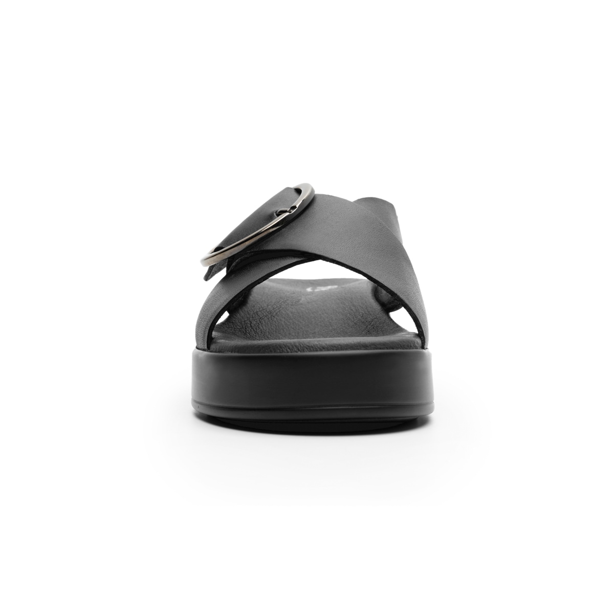 Sandalia Plataforma Flexi para Mujer con Suela Flexible Estilo 127901 Negro