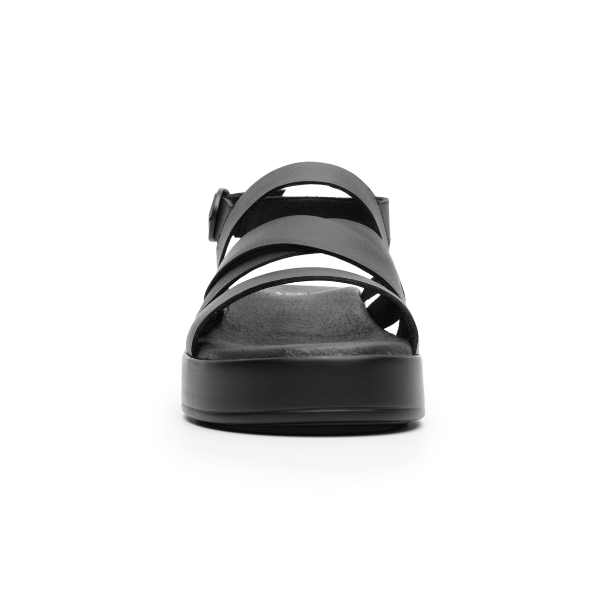 Sandalia Plataforma Flexi para Mujer con Suela Flexible Estilo 127904 Negro