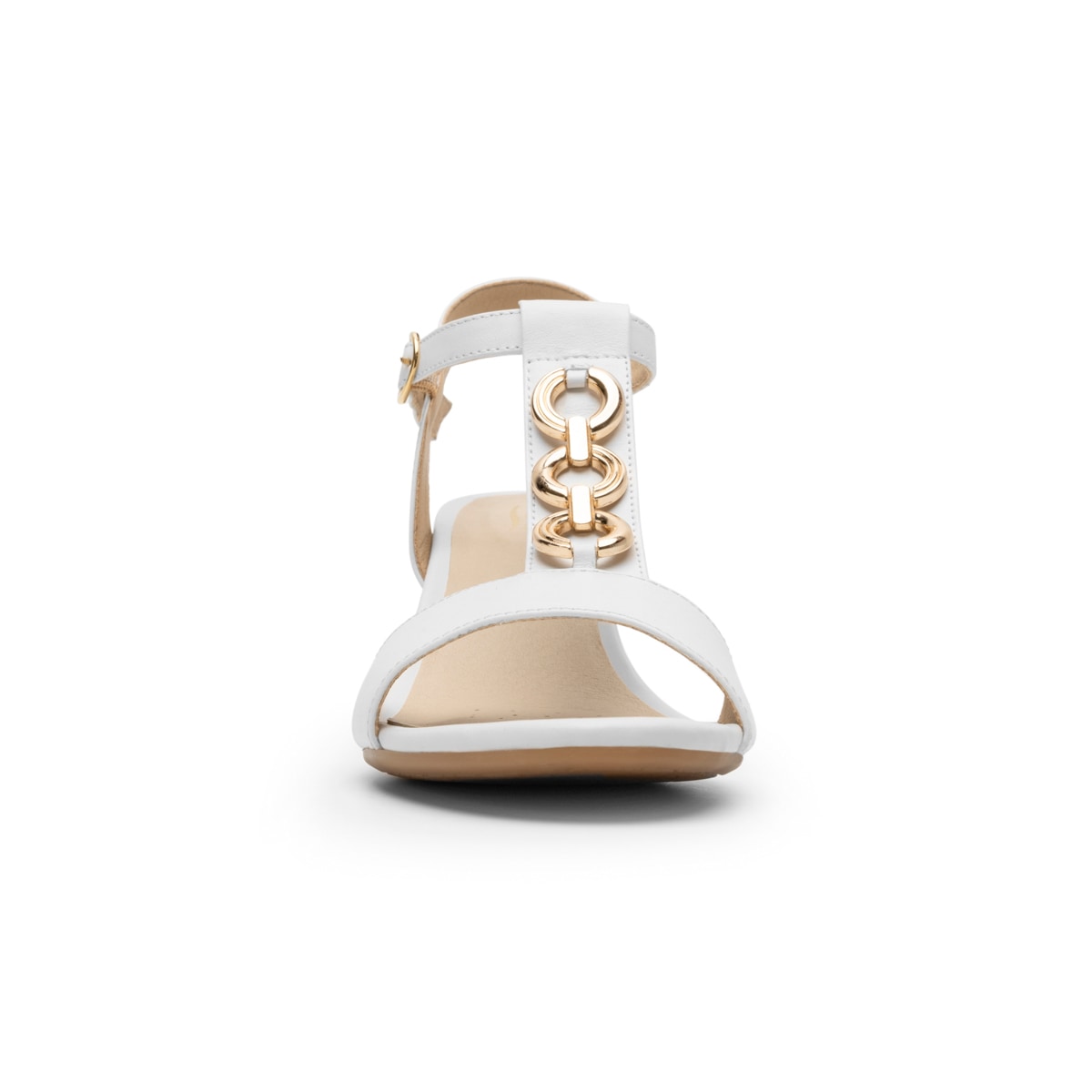 Sandalia Cuña Flexi para Mujer con Comfort Walk Estilo 128304 Blanco