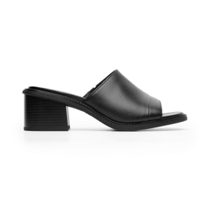 Sandalia De Tacón Flexi para Mujer con Suela Flexible Estilo 128403 Negro