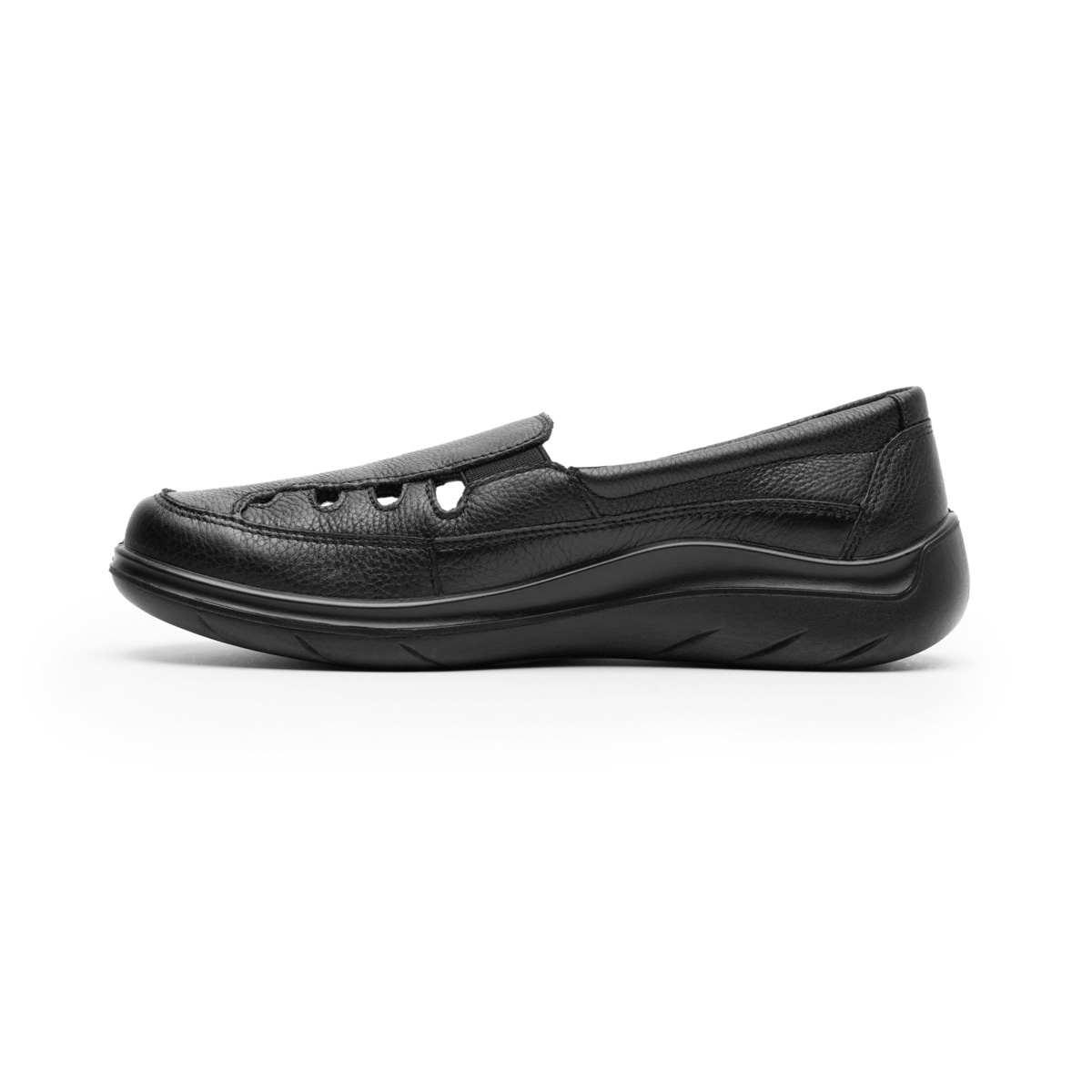 Mocasín Casual Flexi para Mujer con Suela Flexible Estilo 128701 Negro