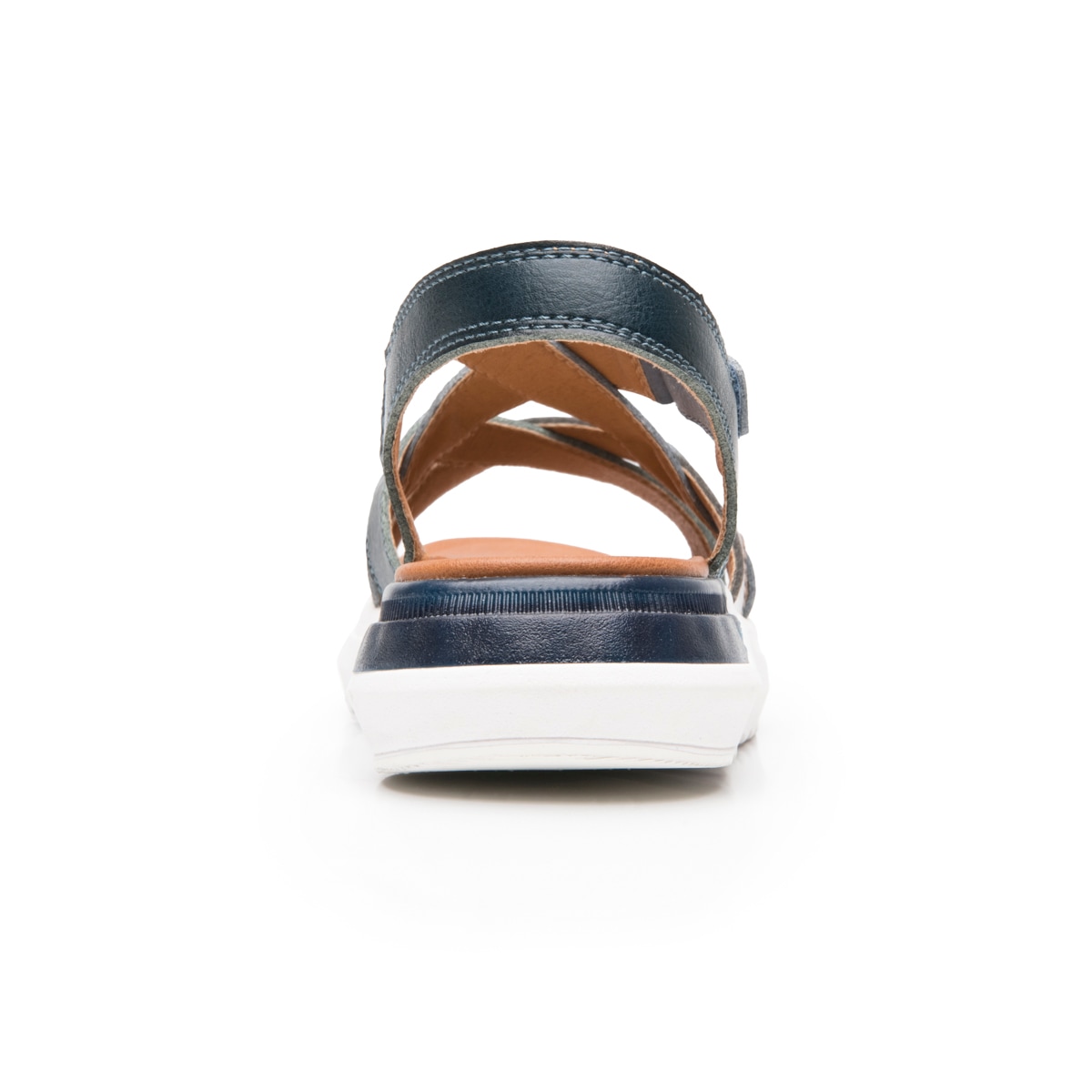 Sandalia De Confort Flexi para Mujer Estilo 129403 Azul