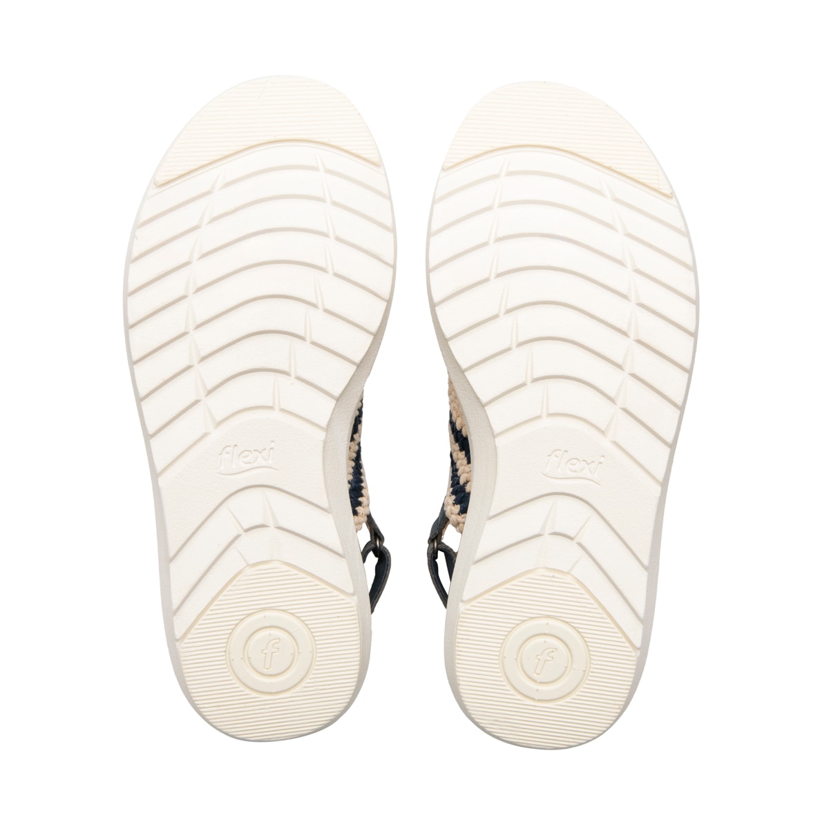 Sandalia De Confort Flexi para Mujer Estilo 129405 Marino