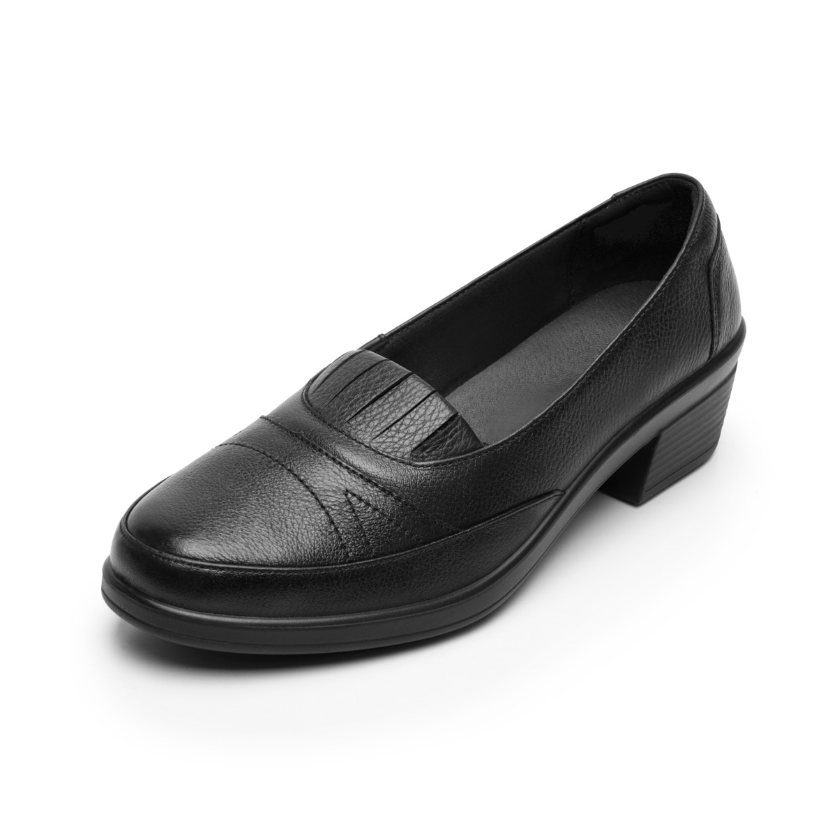 Calzado Confort Flexi para Mujer con Amortiguamiento Estilo 130001 Negro