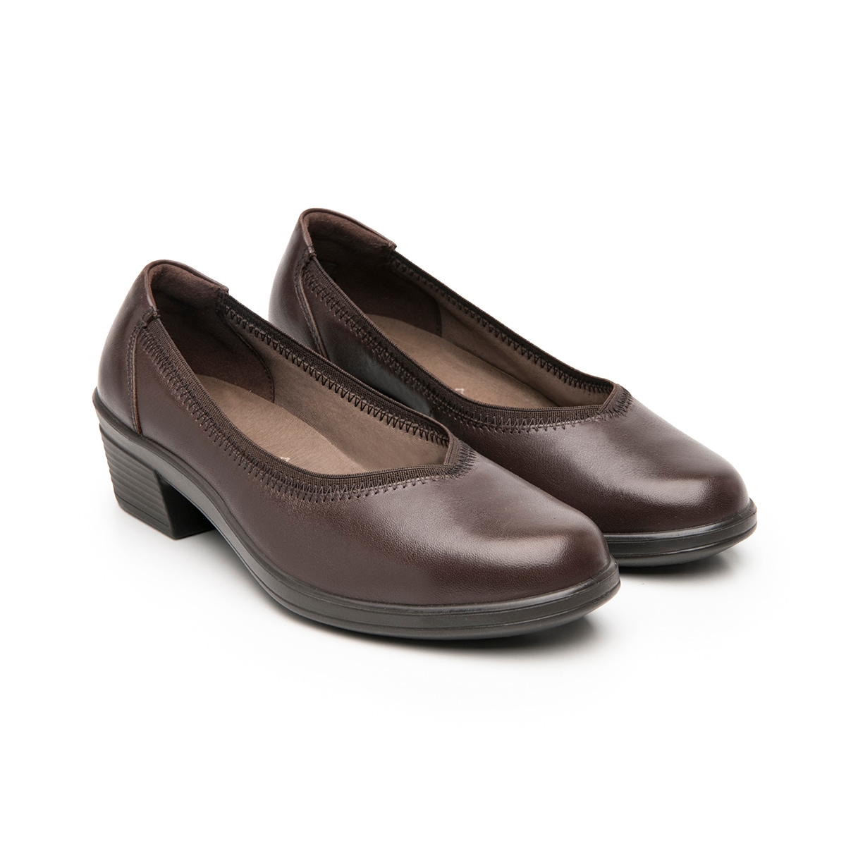 Balerina Confort Flexi para Mujer Estilo 130005 Chocolate