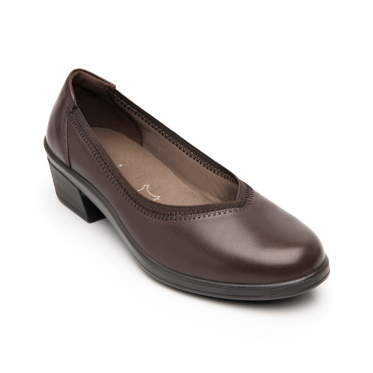 Balerina Confort Flexi para Mujer Estilo 130005 Chocolate