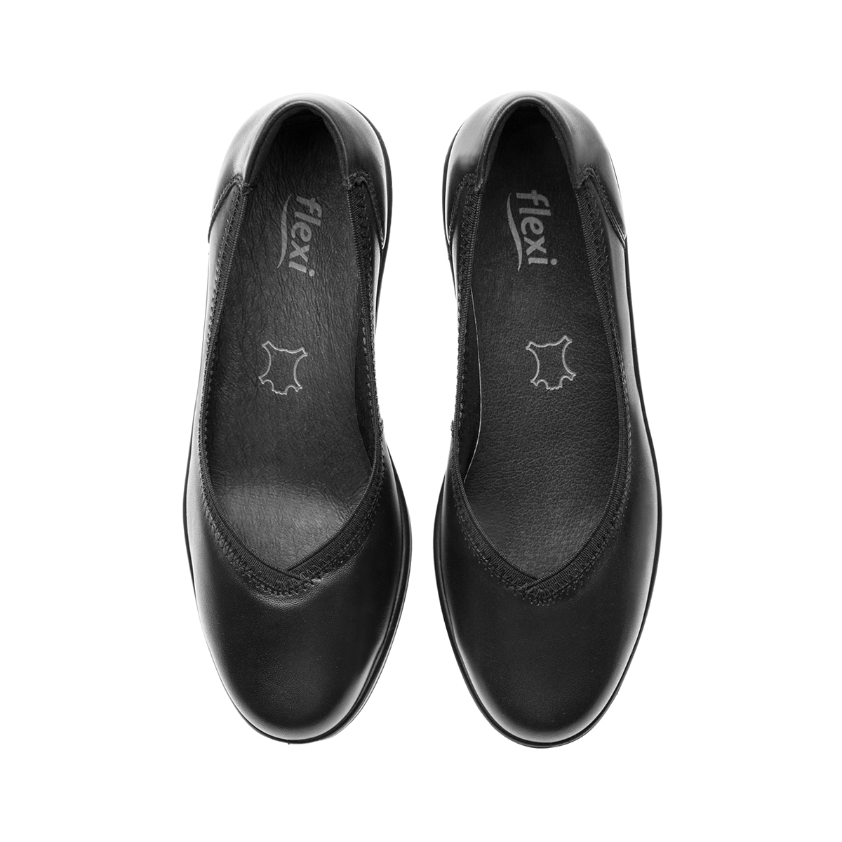 Balerina Confort Flexi para Mujer Estilo 130005 Negro