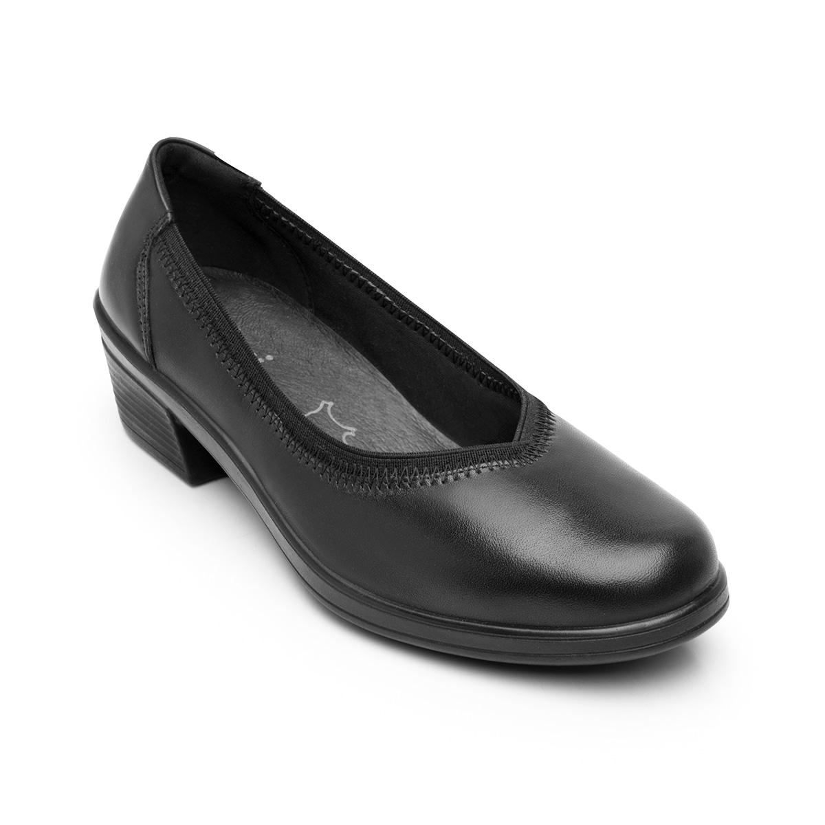 Balerina Confort Flexi para Mujer Estilo 130005 Negro