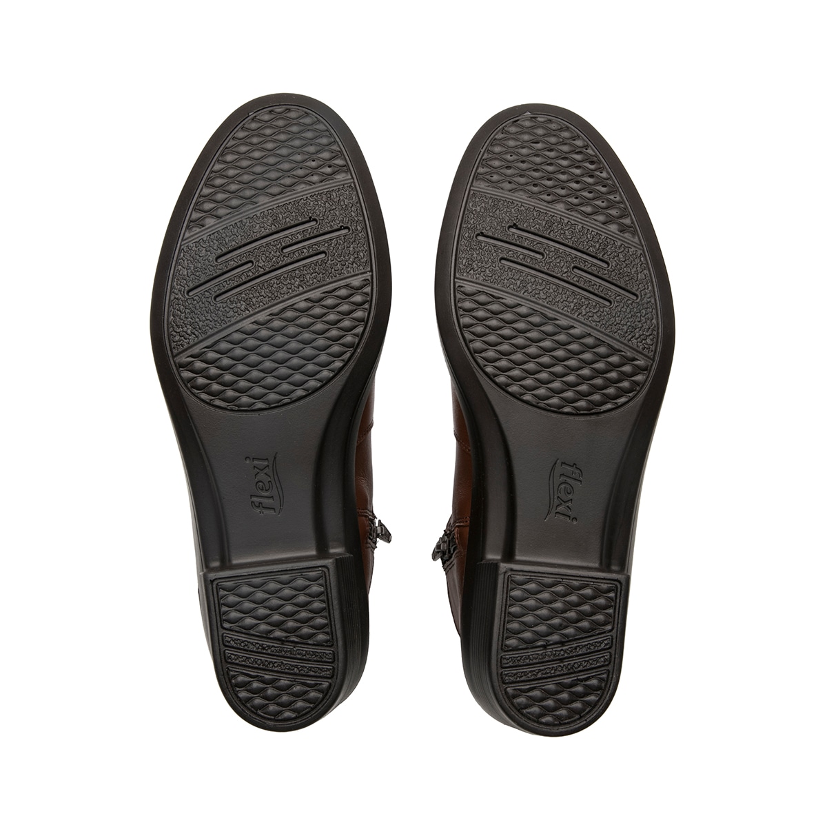 Botín Casual Flexi para Mujer Estilo 130008 Dark Tan