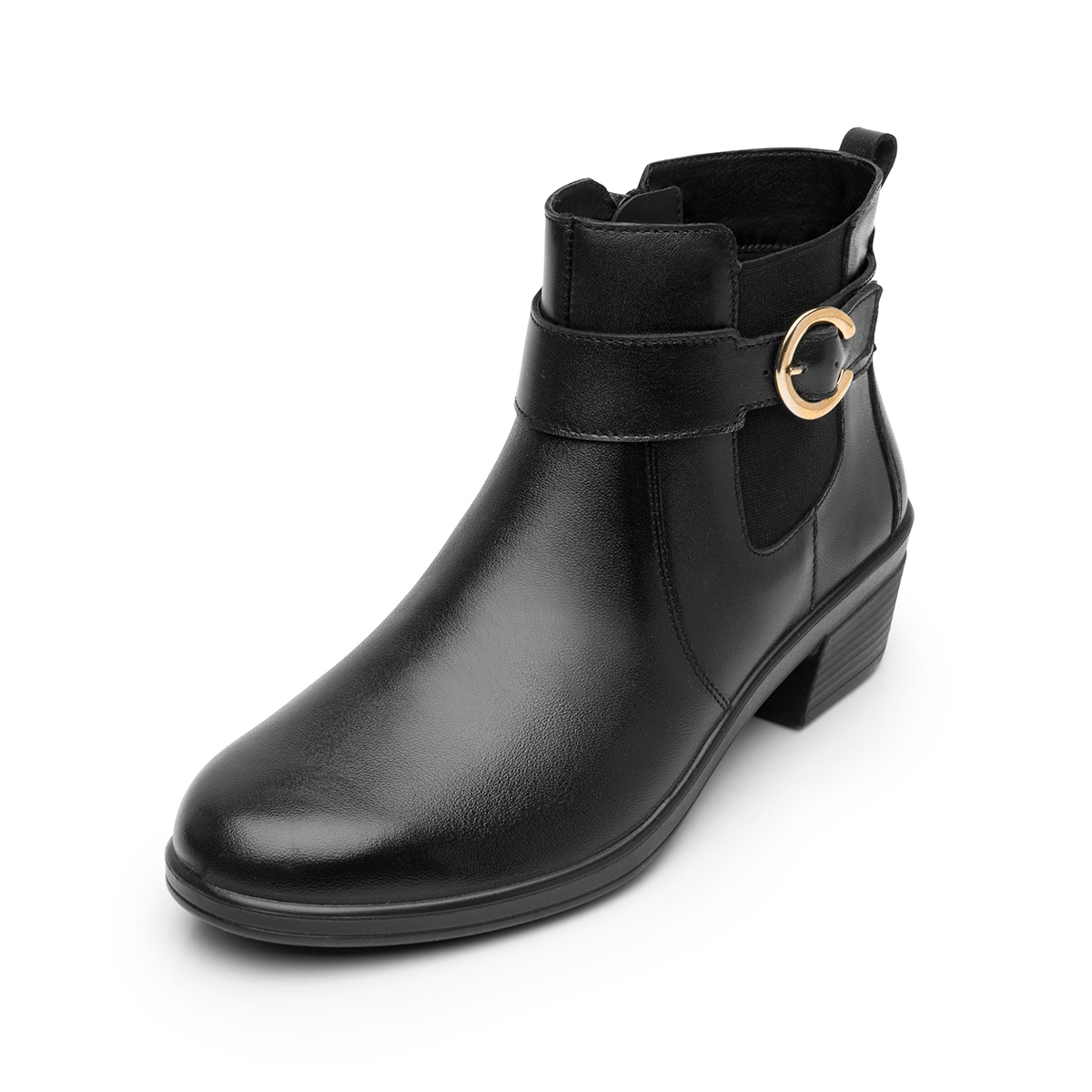 Botín Casual Flexi para Mujer Estilo 130008 Negro