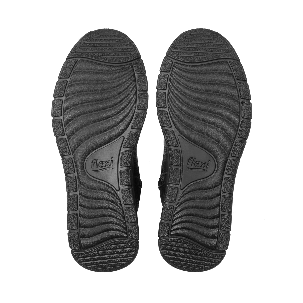 Botín Casual Flexi para Mujer con Cierre Interno Estilo 130204 Negro