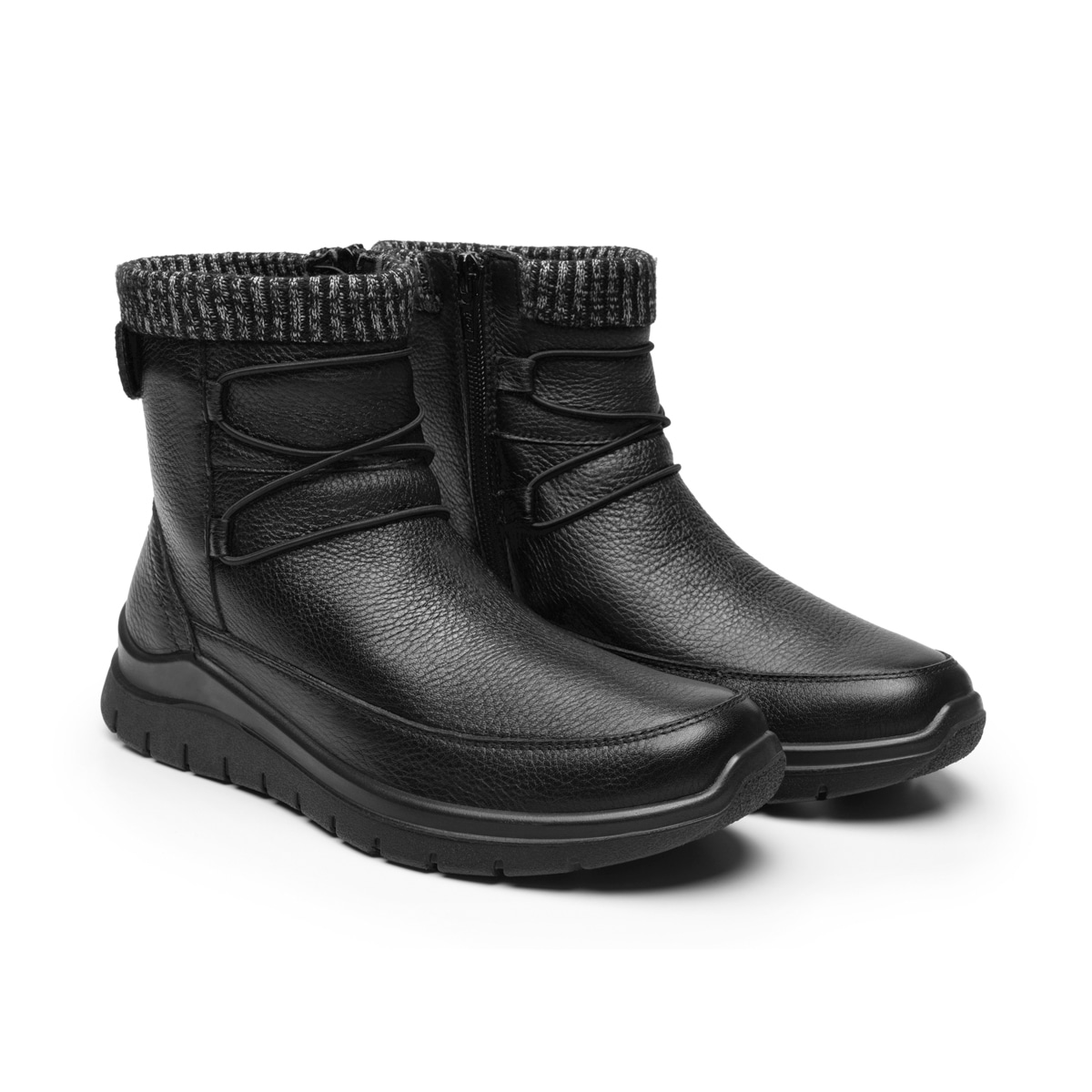 Botín Casual Flexi para Mujer con Cierre Interno Estilo 130204 Negro