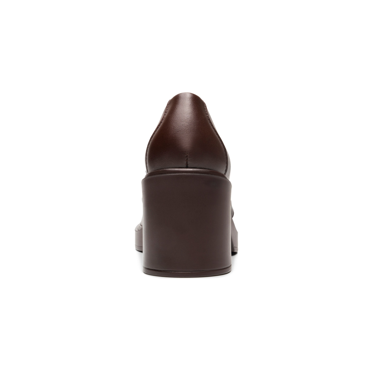 Mocasín Tacón Alto Flexi para Mujer Estilo 130301 Café