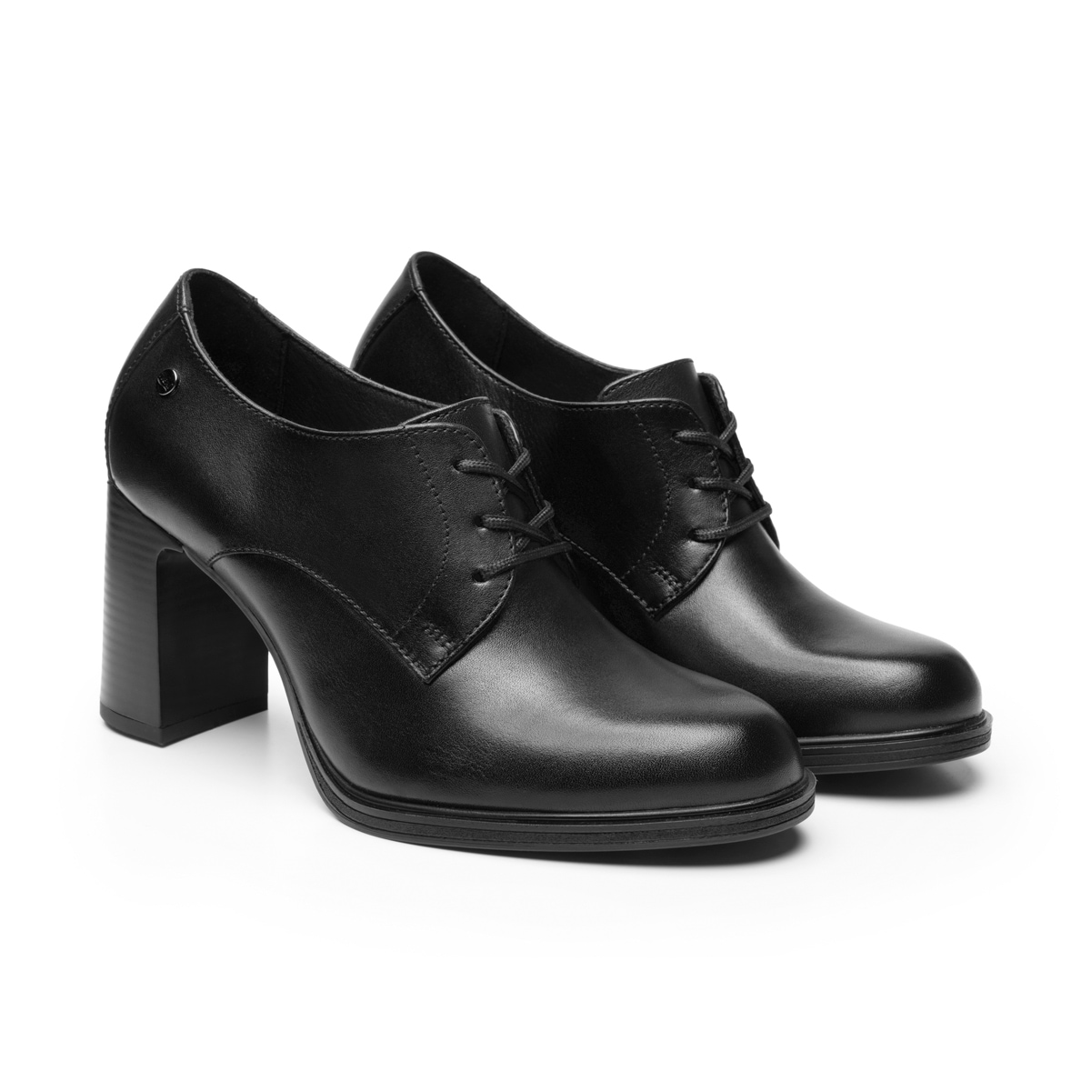 Zapatilla Derby Flexi para Mujer Estilo 130602 Negro
