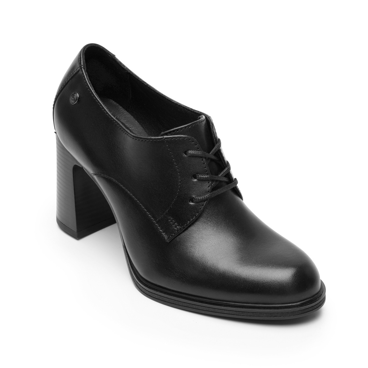 Zapatilla Derby Flexi para Mujer Estilo 130602 Negro