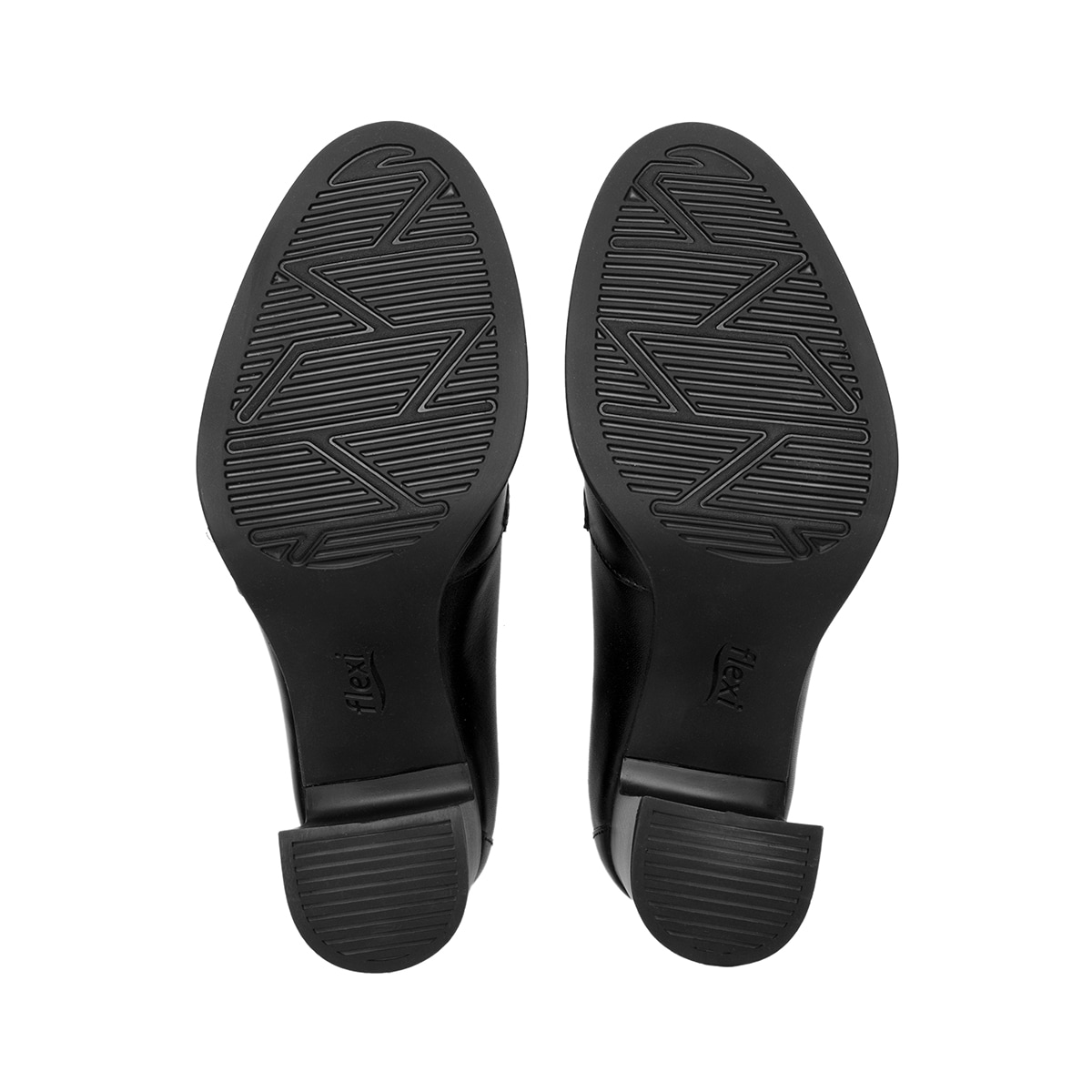 Zapatilla Tipo Mocasín Flexi para Mujer Estilo 130605 Negro