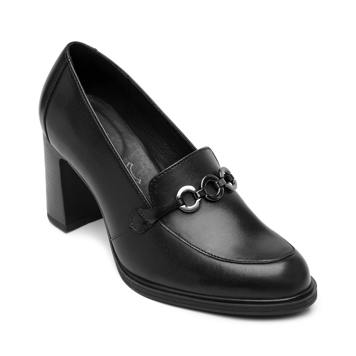 Zapatilla Tipo Mocasín Flexi para Mujer Estilo 130605 Negro