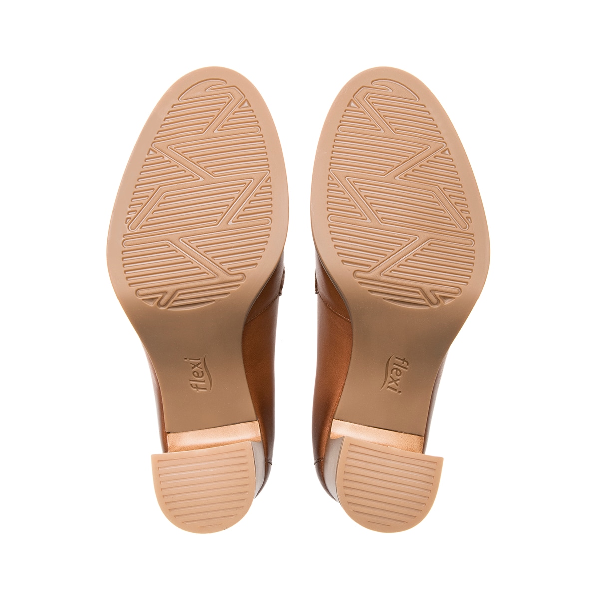 Zapatilla Tipo Mocasín Flexi para Mujer Estilo 130605 Tan