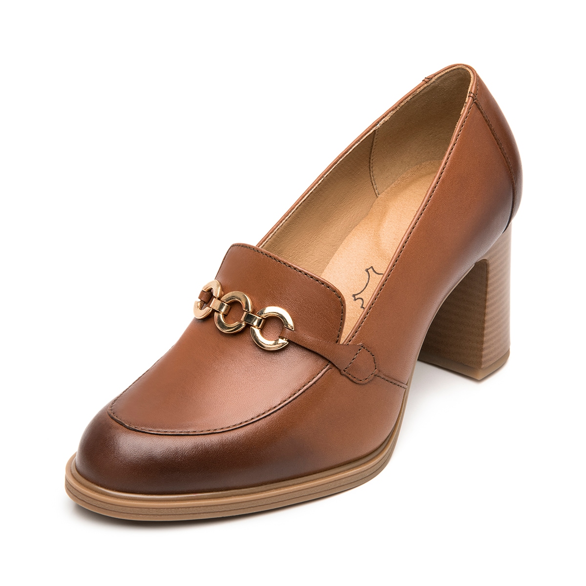 Zapatilla Tipo Mocasín Flexi para Mujer Estilo 130605 Tan