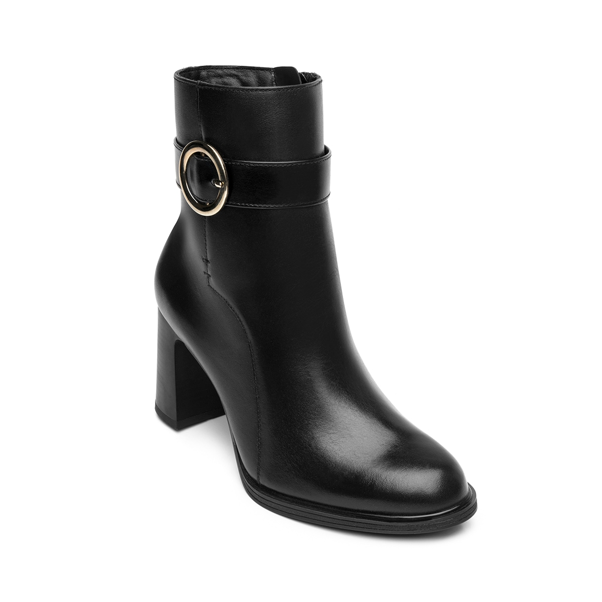Botín De Tacón Alto Flexi para Mujer Estilo 130606 Negro