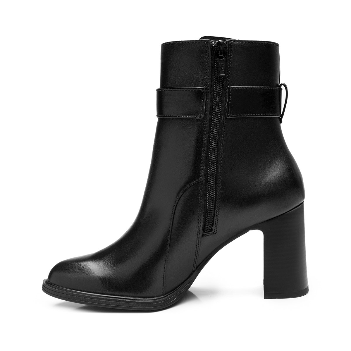 Botín De Tacón Alto Flexi para Mujer Estilo 130606 Negro