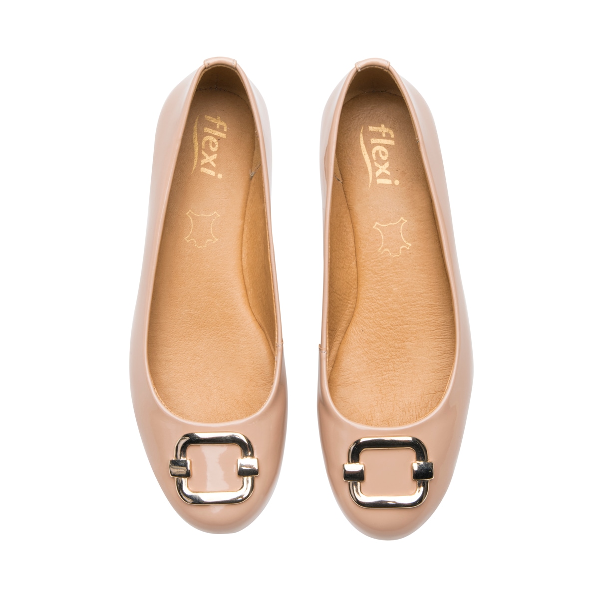 Balerina Casual Flexi para Mujer Estilo 130803 Nude