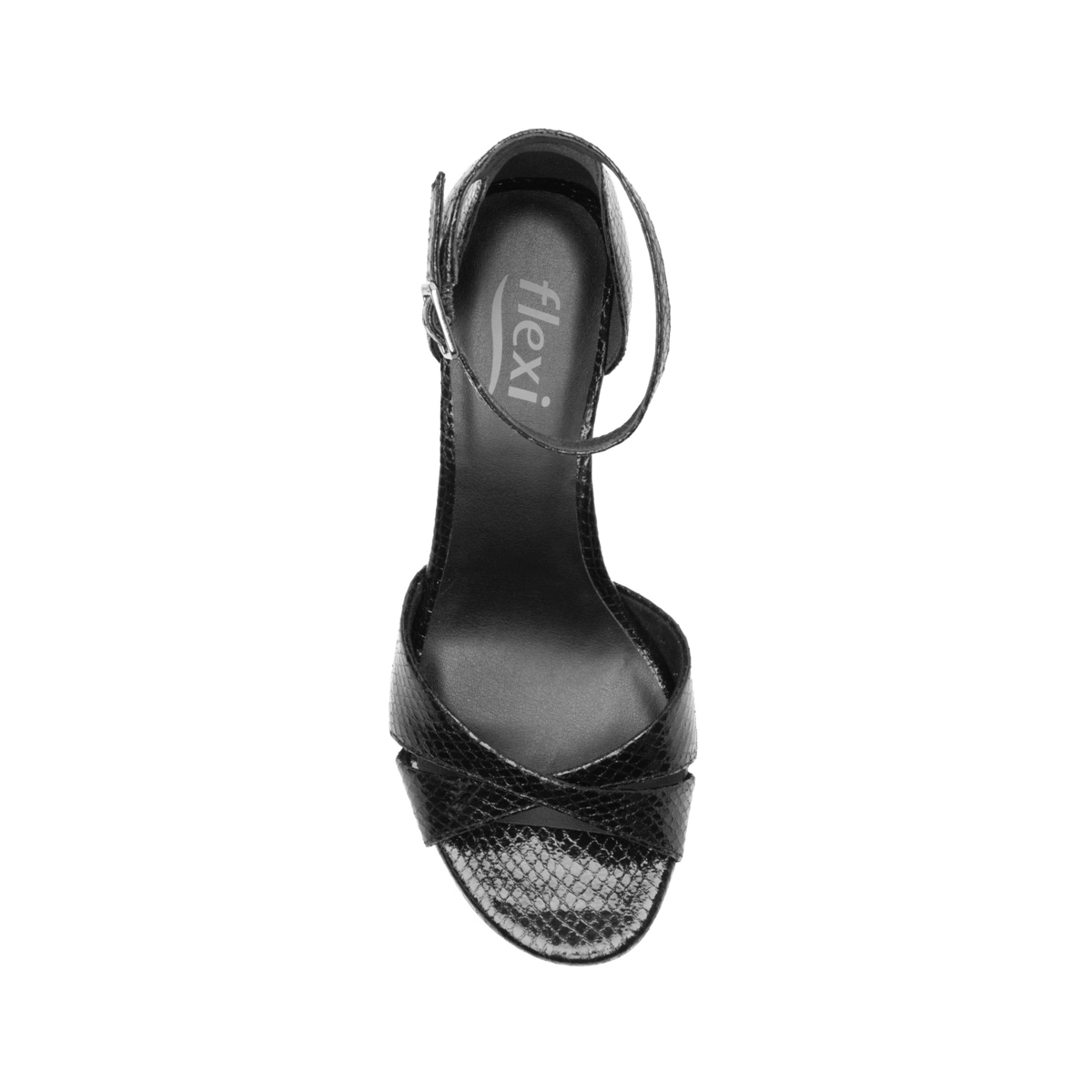 Sandalia De Tacón Flexi para Mujer Exclusivo Zapaterías Flexi Estilo 131101 Negro