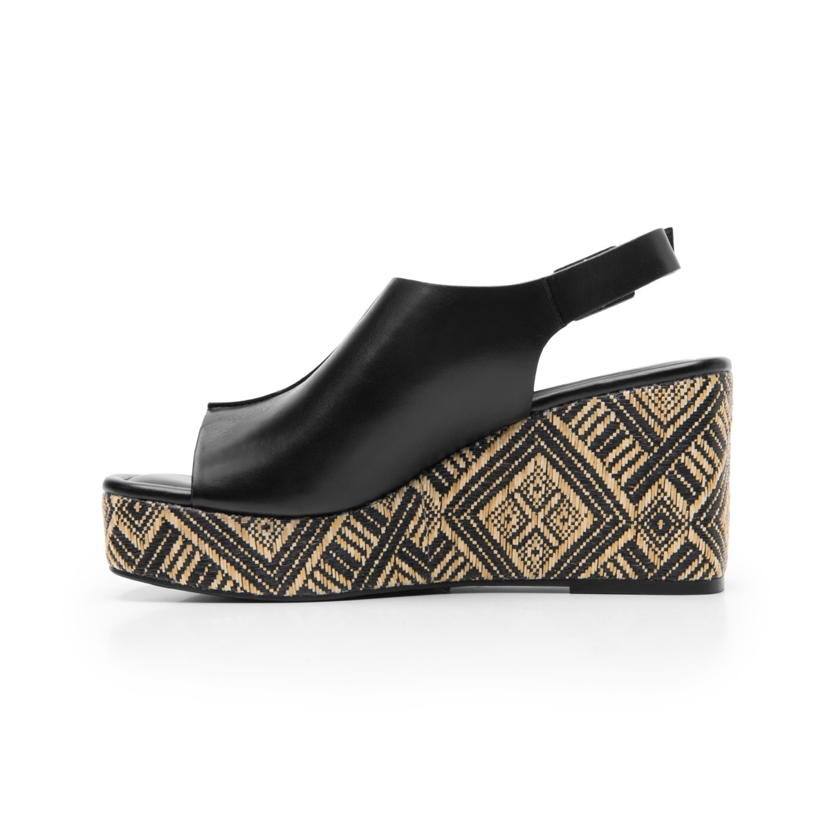 Sandalia De Plataforma Flexi para Mujer Exclusivo Zapaterías Flexi Estilo 131201 Negro