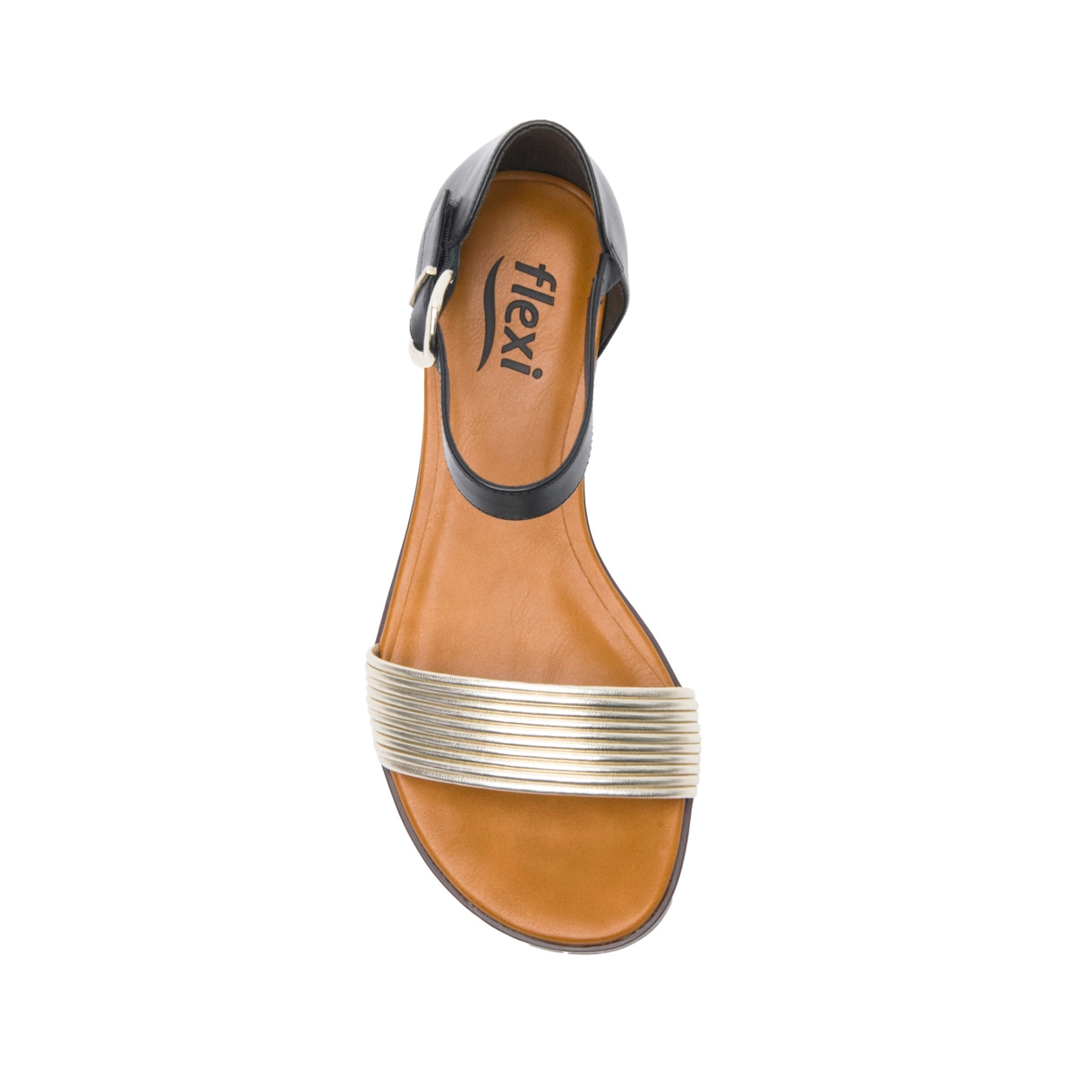 Sandalia Casual Flexi para Mujer Exclusivo Zapaterías Flexi Estilo 131302 Negro