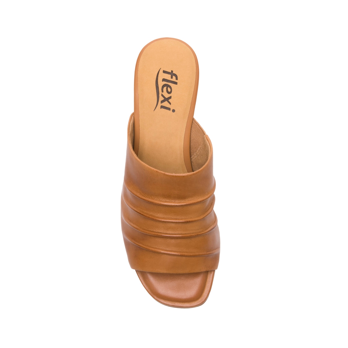 Sandalia De Tacón Flexi para Mujer Exclusivo Zapaterías Flexi Estilo 131401 Café