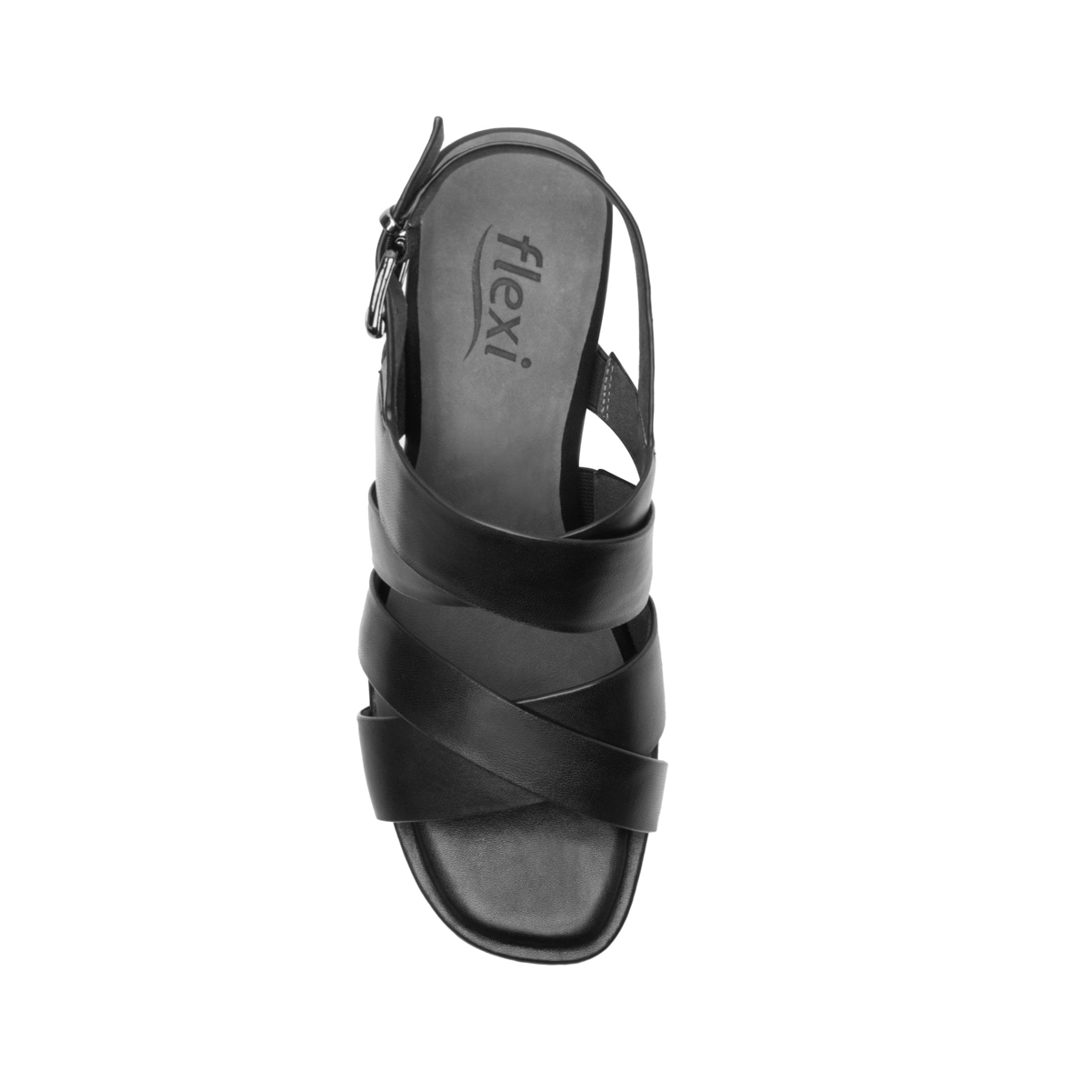 Sandalia De Tacón Flexi para Mujer Exclusivo Zapaterías Flexi Estilo 131402 Negro