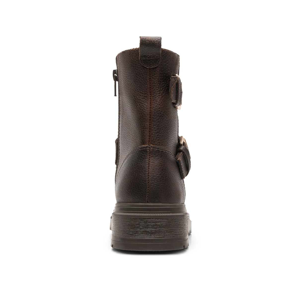 Botín Biker Flexi para Mujer Estilo 131907 Café