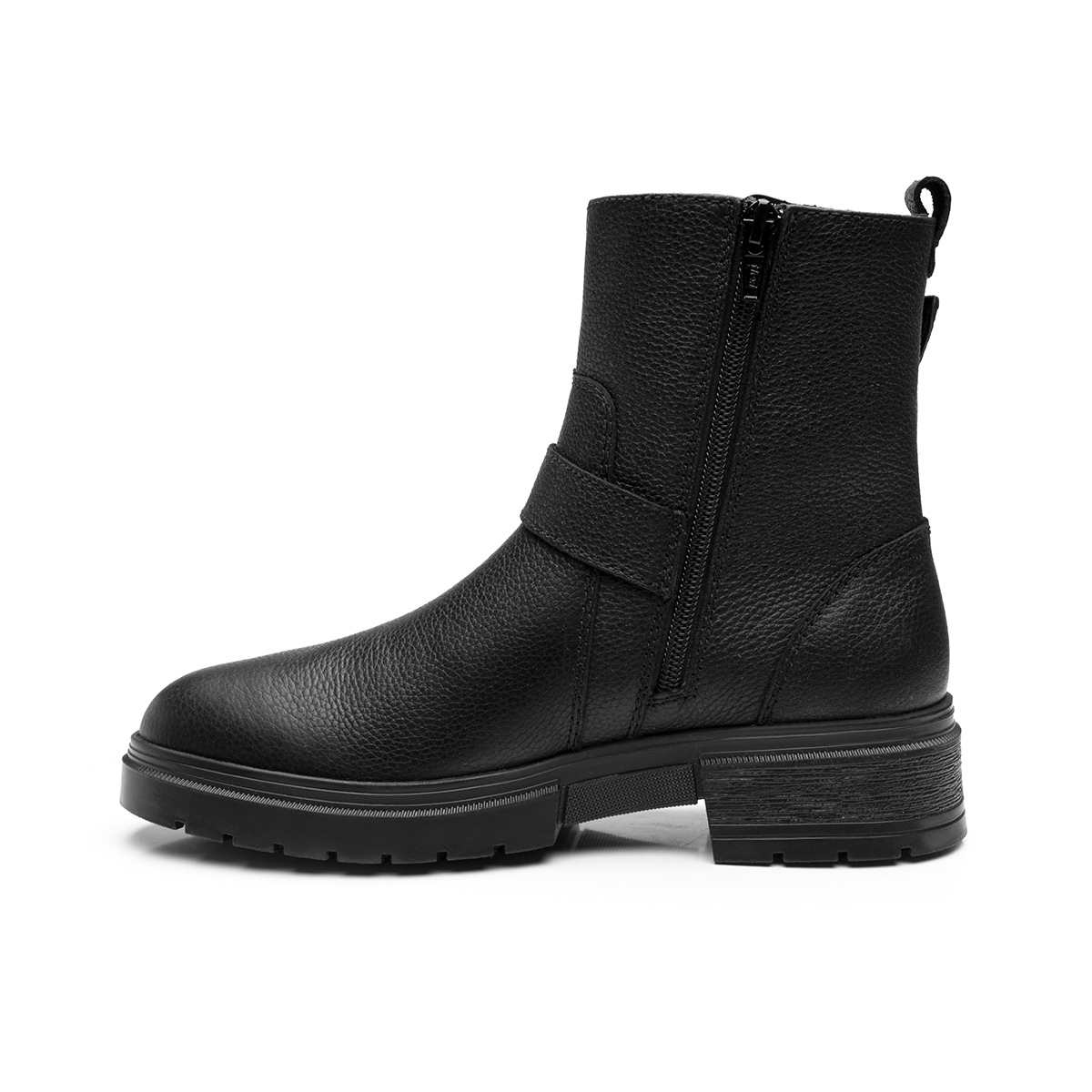 Botín Biker Flexi para Mujer Estilo 131907 Negro