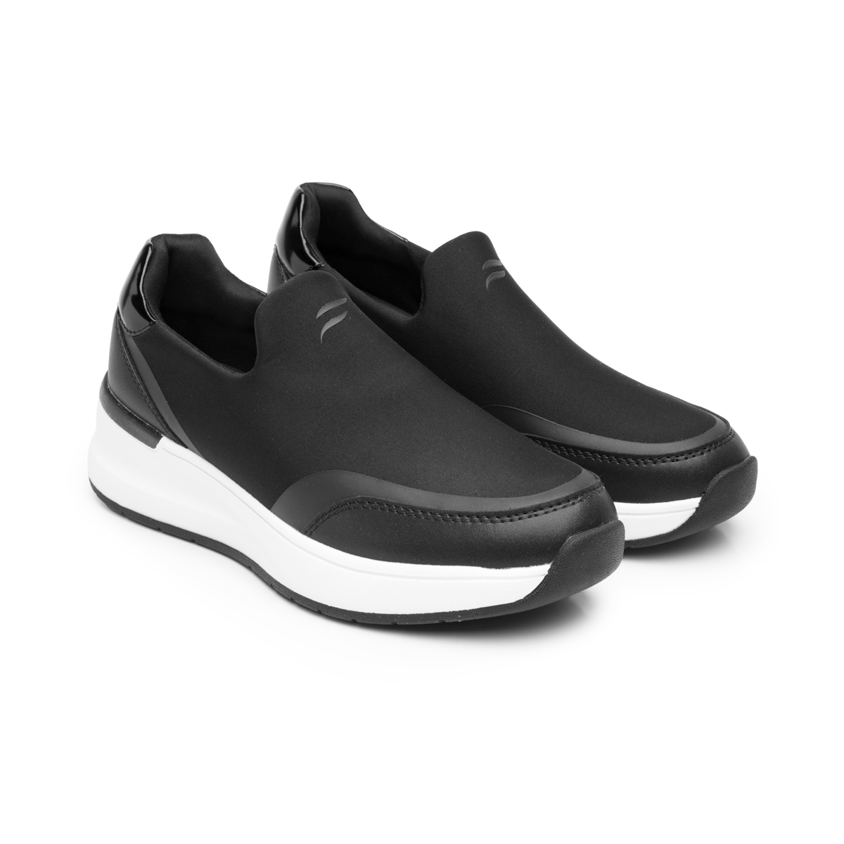 Sneaker Urbano Slip On Flexi para Mujer Estilo 132202 Negro