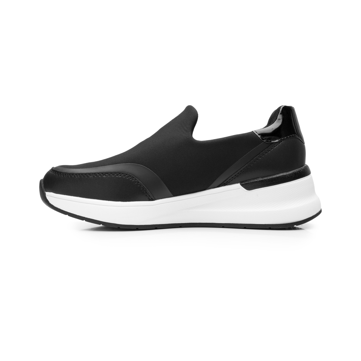 Sneaker Urbano Slip On Flexi para Mujer Estilo 132202 Negro