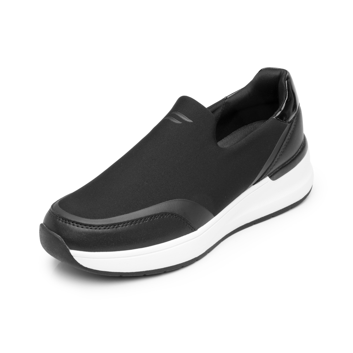 Sneaker Urbano Slip On Flexi para Mujer Estilo 132202 Negro