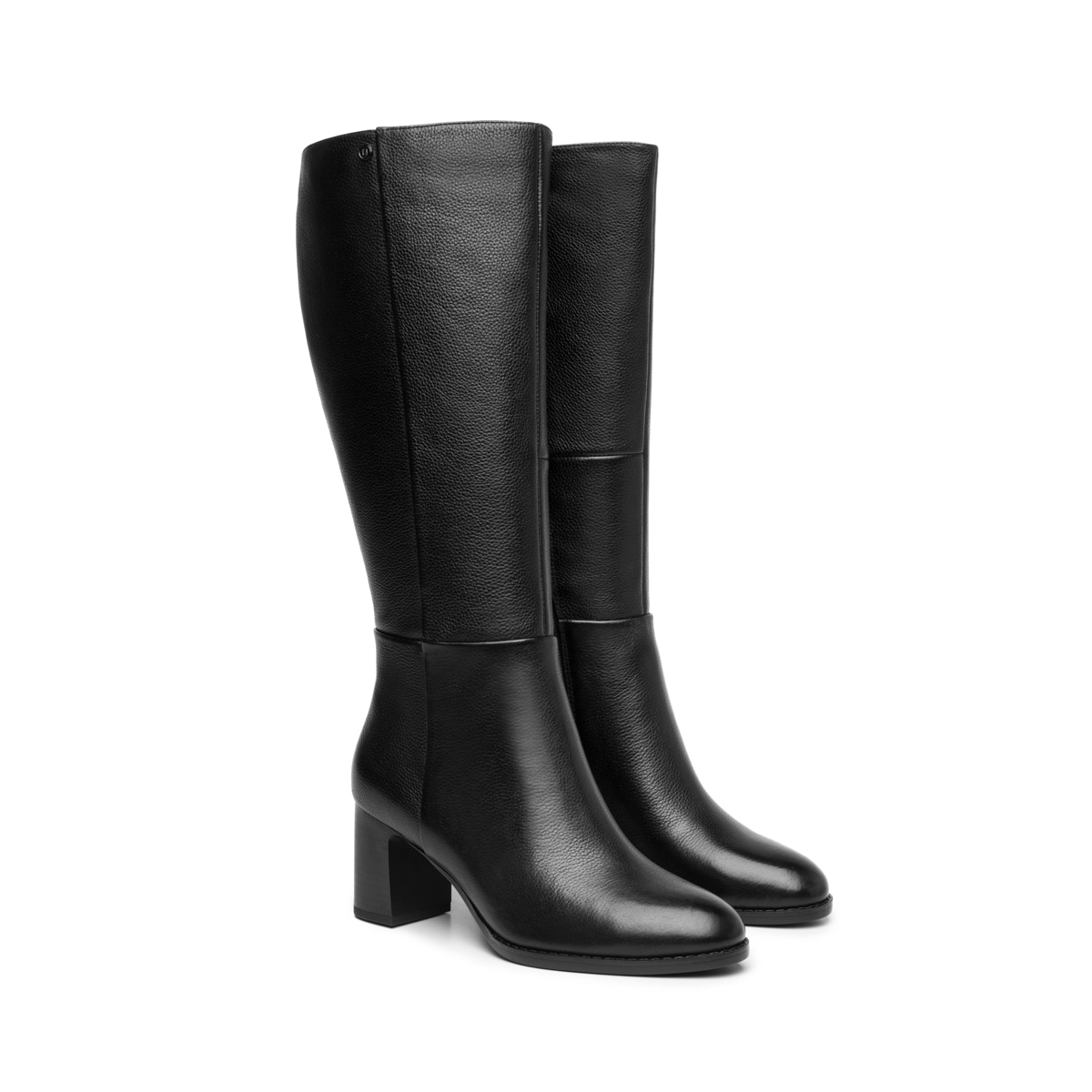 Bota Alta Tacón Exclusivo Flexi para Mujer Estilo 132401 Black