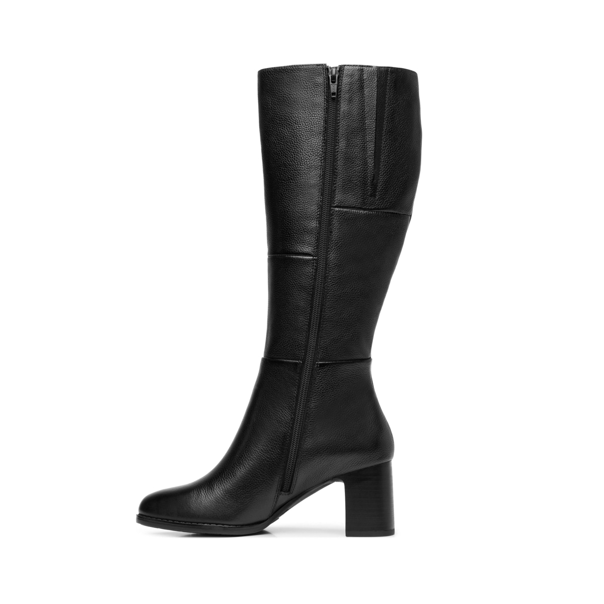 Bota Alta Tacón Exclusivo Flexi para Mujer Estilo 132401 Black