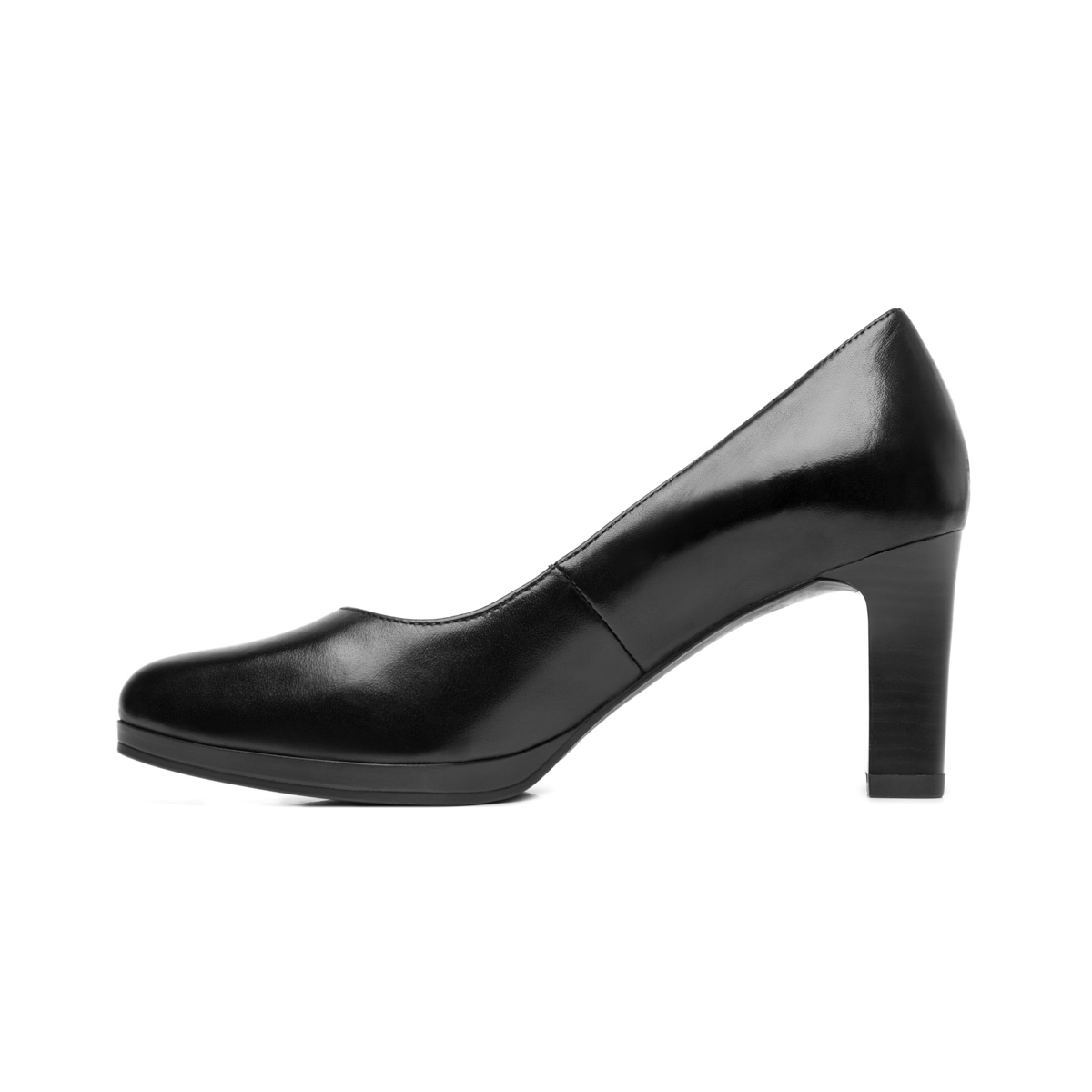 Zapatilla Tacón Medio Exclusivo Flexi para Mujer Estilo 132801 Black