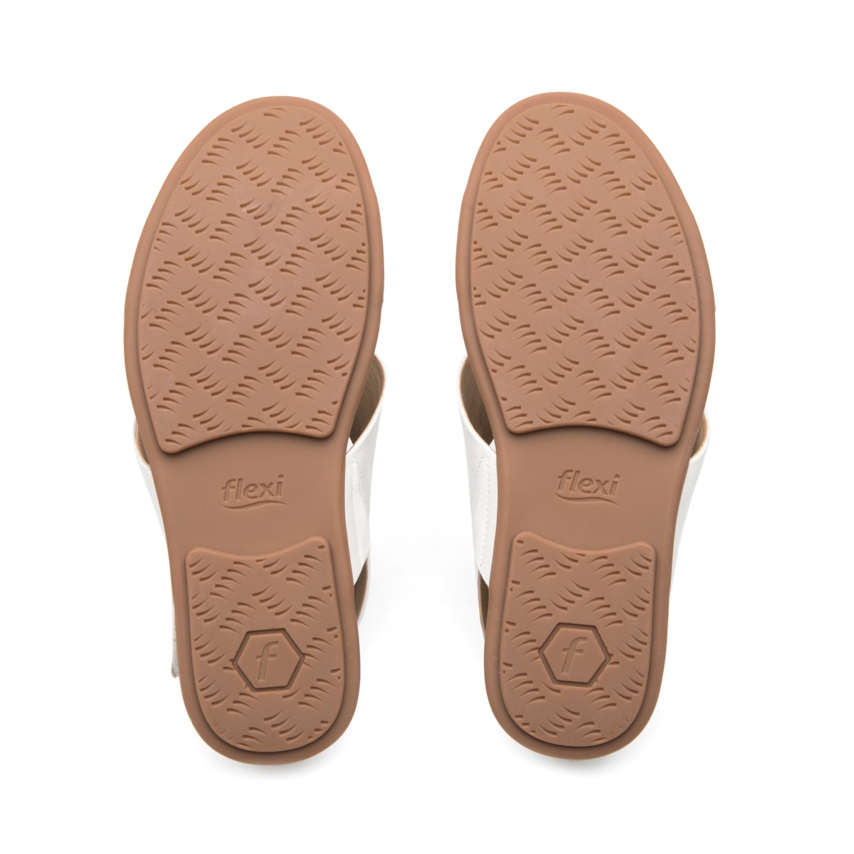 Sandalia Confort Casual Flexi para Mujer Estilo 133603 Blanco