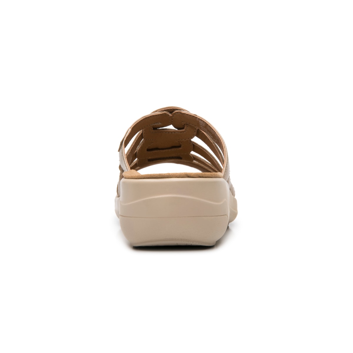 Sandalia Cuña Confort Flexi para Mujer Estilo 133701 Taupe
