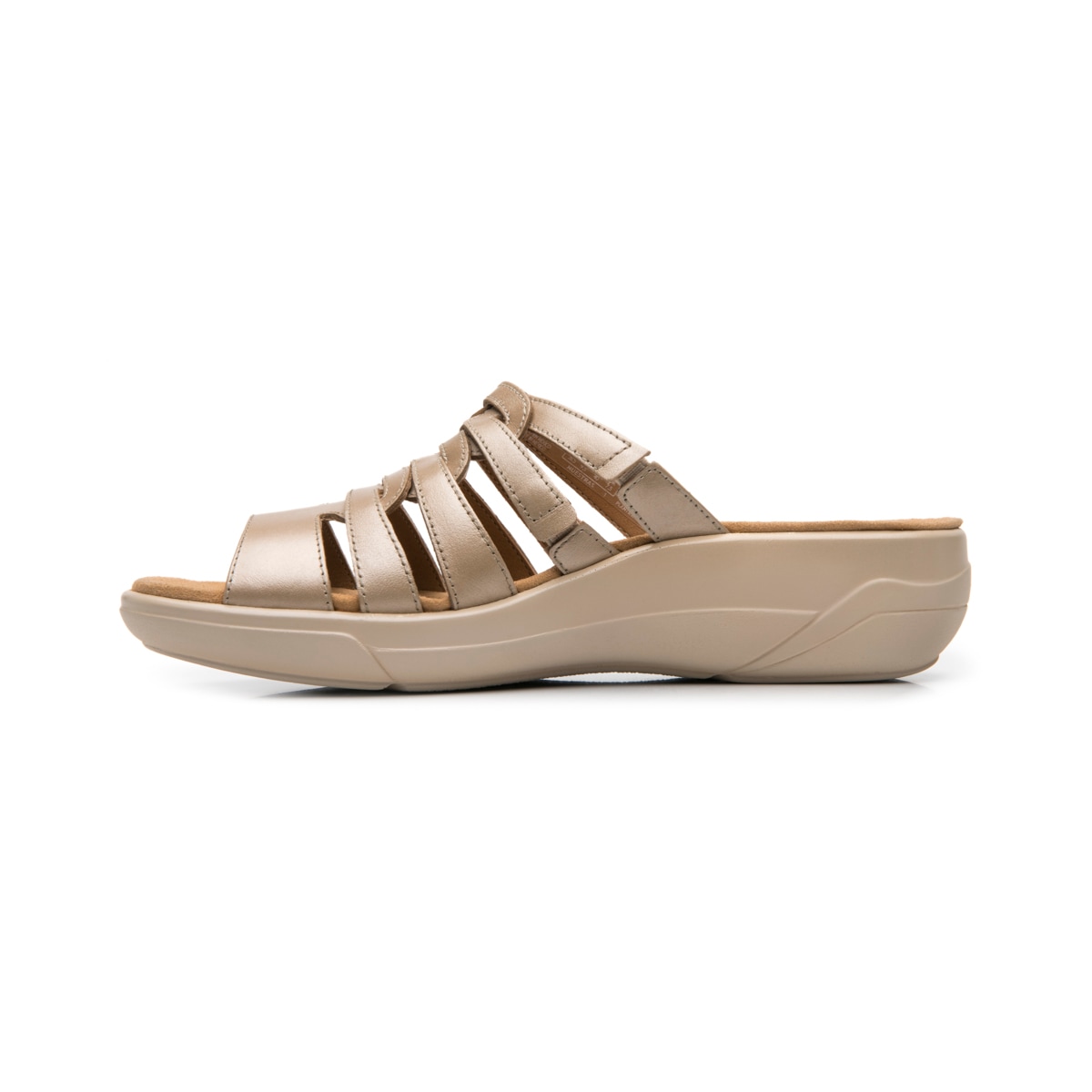 Sandalia Cuña Confort Flexi para Mujer Estilo 133701 Taupe